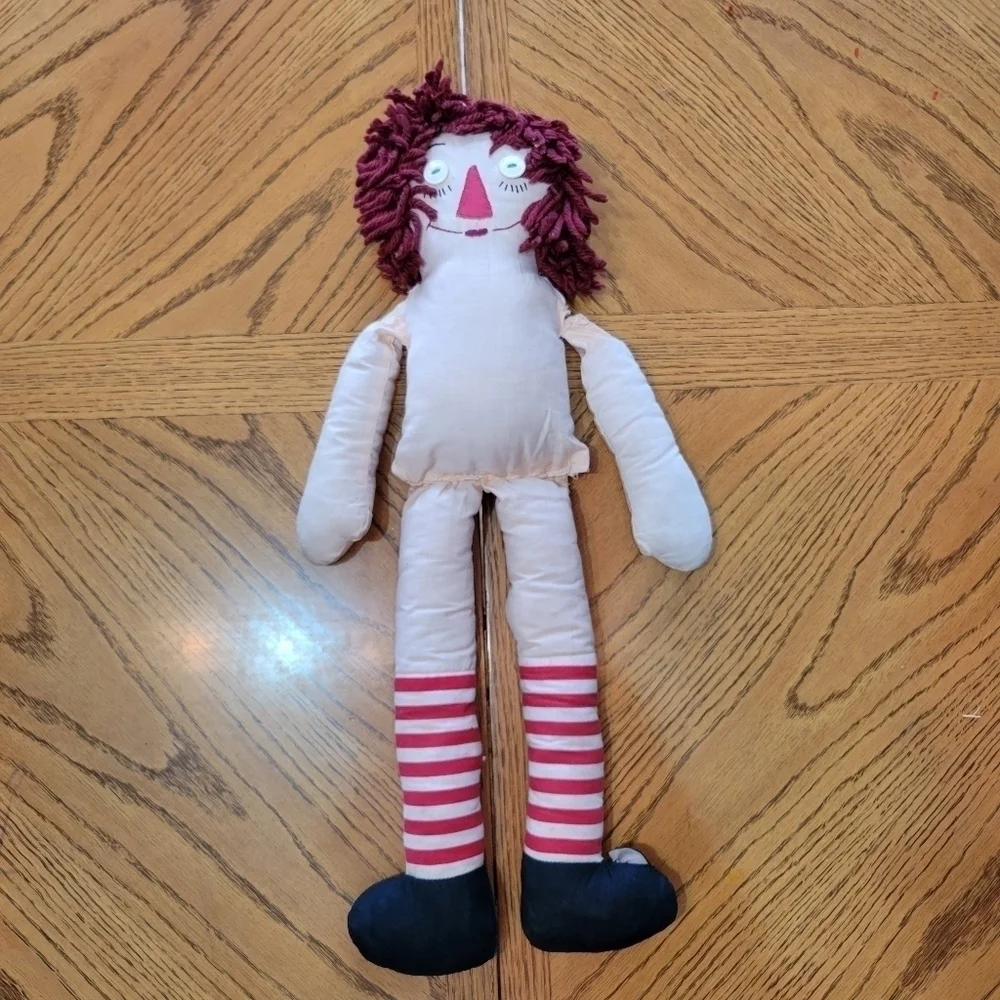 Vintage Raggedy Andy Cloth Doll
